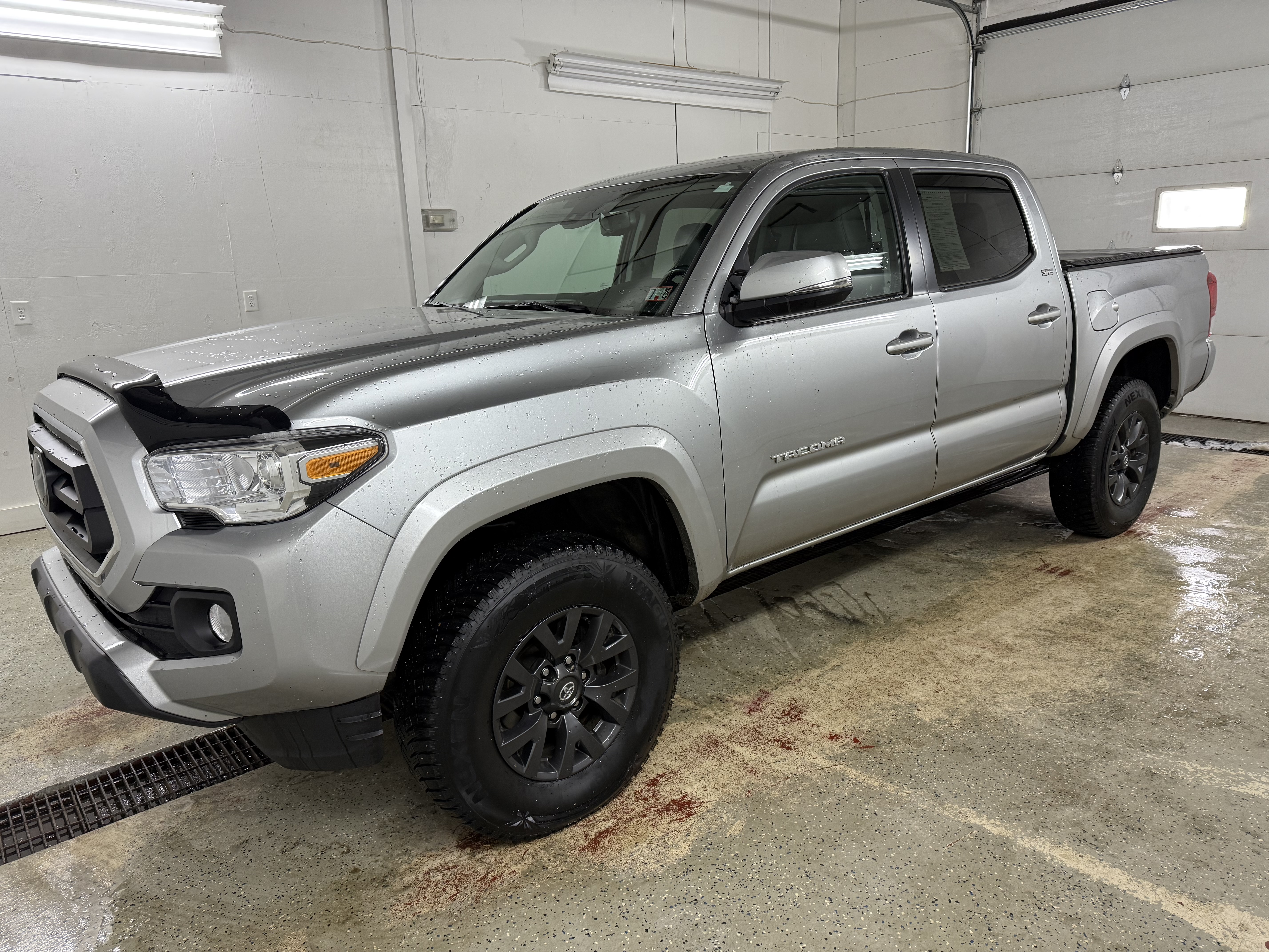 Used 2023 Toyota Tacoma SR5 with VIN 3TMCZ5AN5PM591380 for sale in Warren, PA