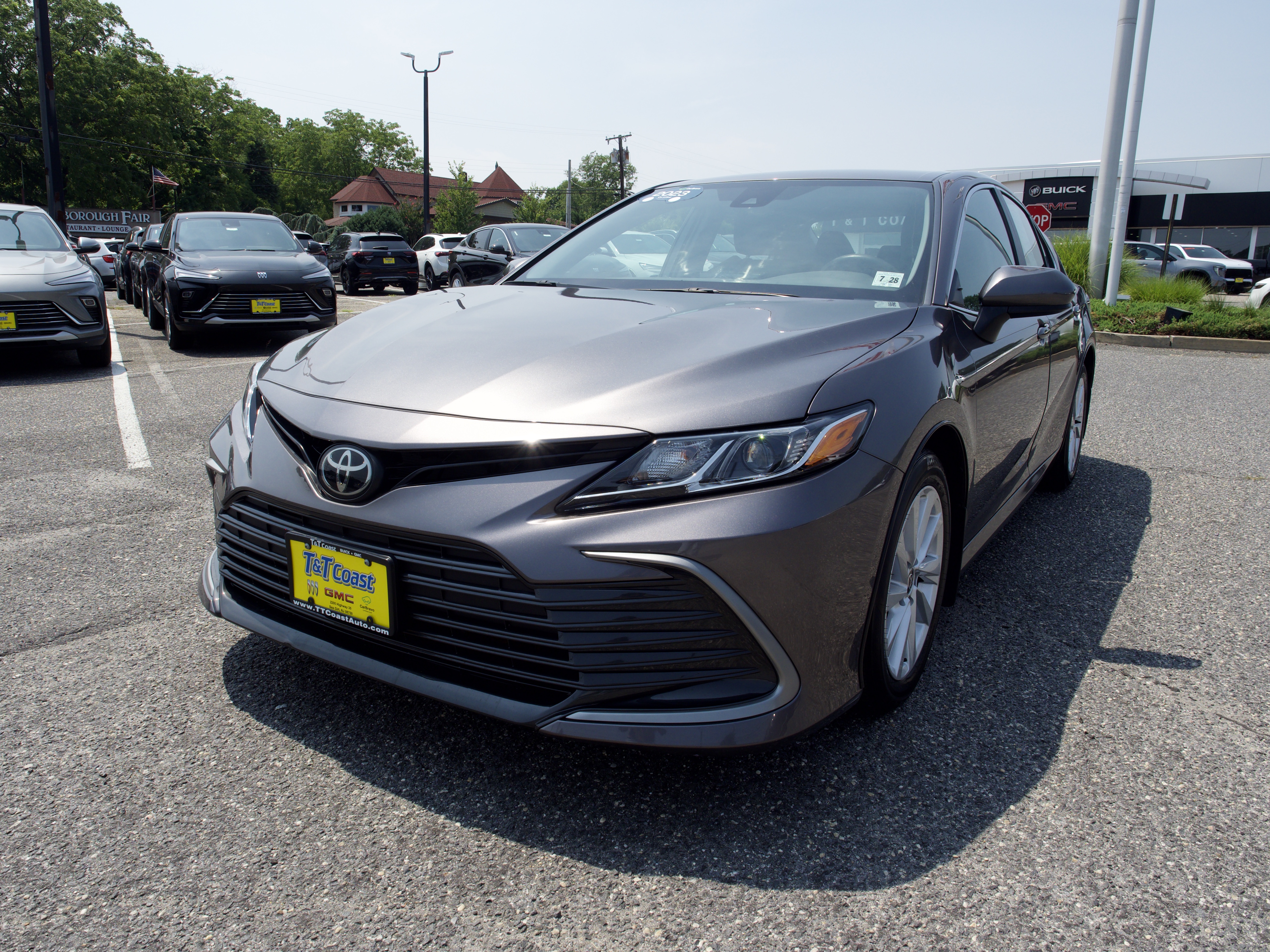 Certified Used 2023 Gray Toyota LE image 2