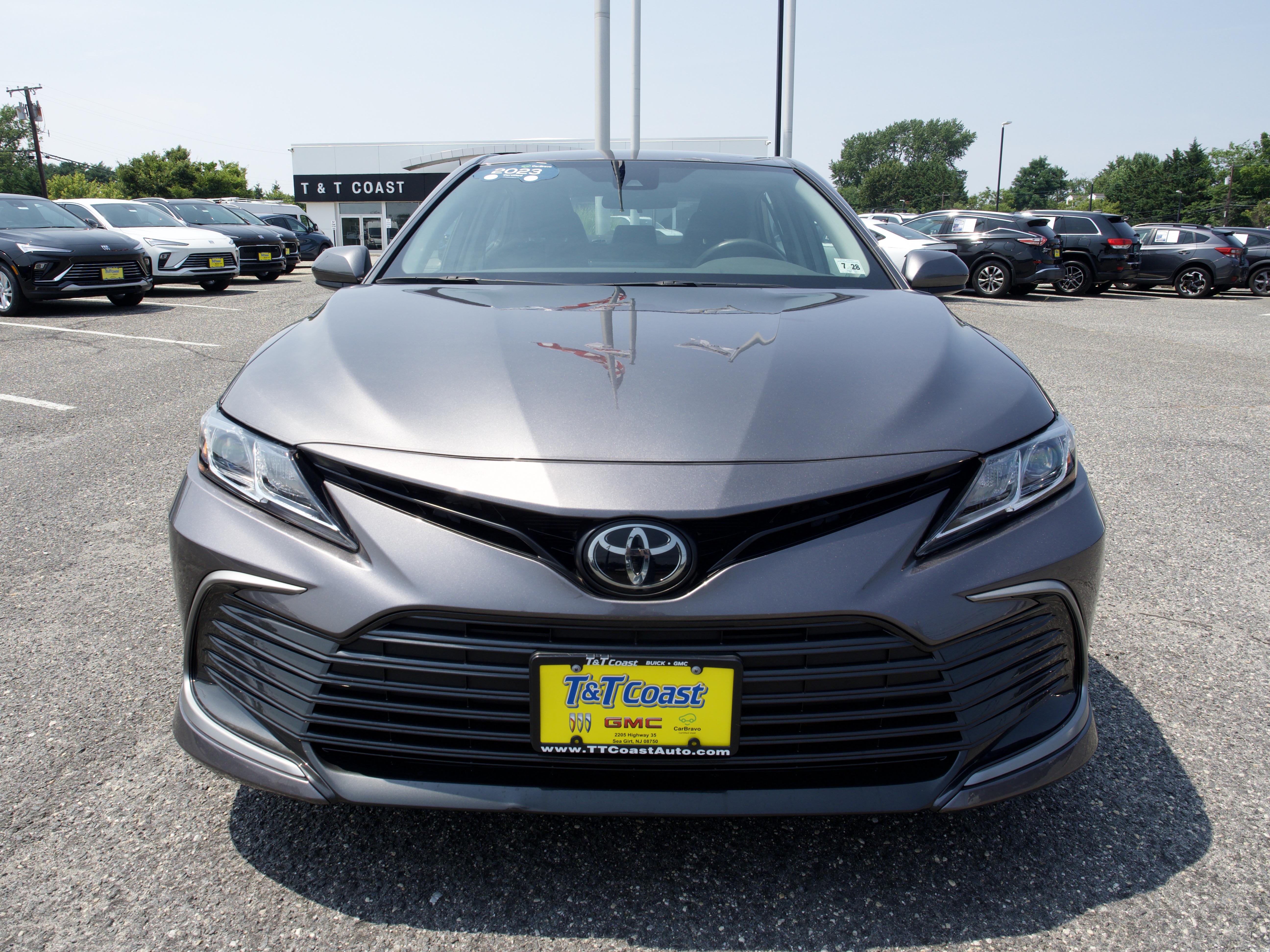Certified Used 2023 Gray Toyota LE image 3