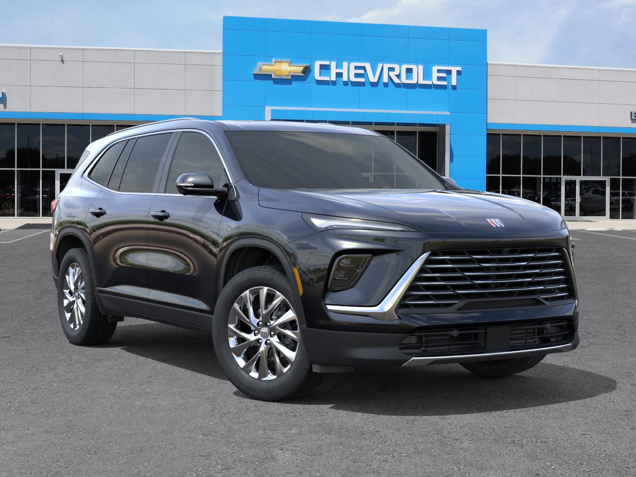 New 2026 Ebony Twilight Metallic Buick Preferred image 7
