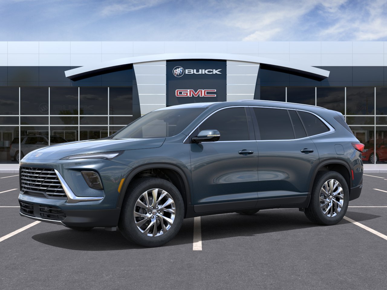 New 2026 Ocean Blue Metallic Buick Preferred image 2