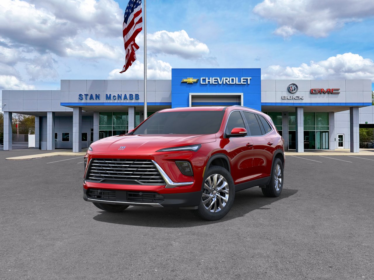 New 2026 Cherry Red Tintcoat Buick Preferred image 32