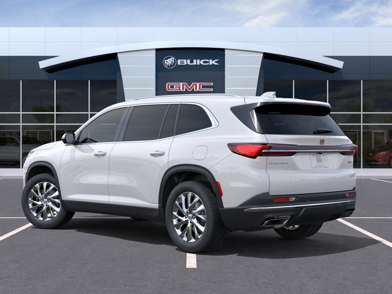 New 2025 White Frost Tricoat Buick Preferred image 3