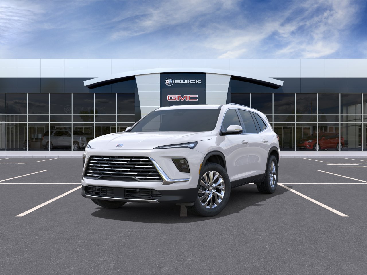 New 2025 White Frost Tricoat Buick Preferred image 8