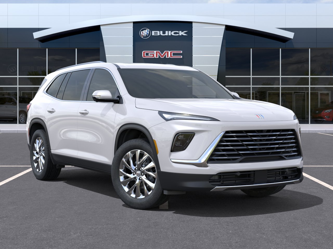New 2025 White Frost Tricoat Buick Preferred image 7
