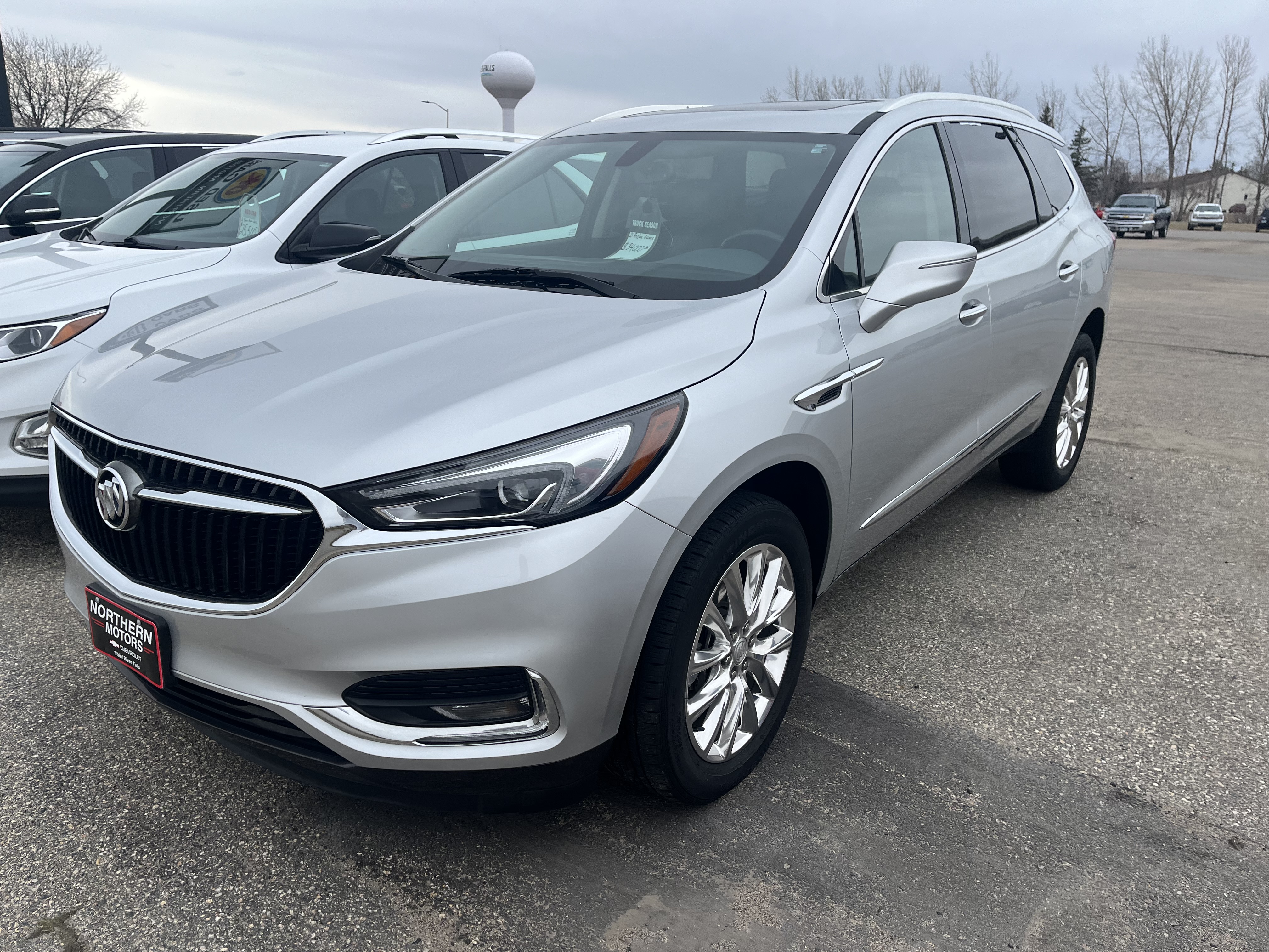 Used 2021 Buick Enclave Essence with VIN 5GAEVAKW9MJ170938 for sale in Thief River Falls, Minnesota