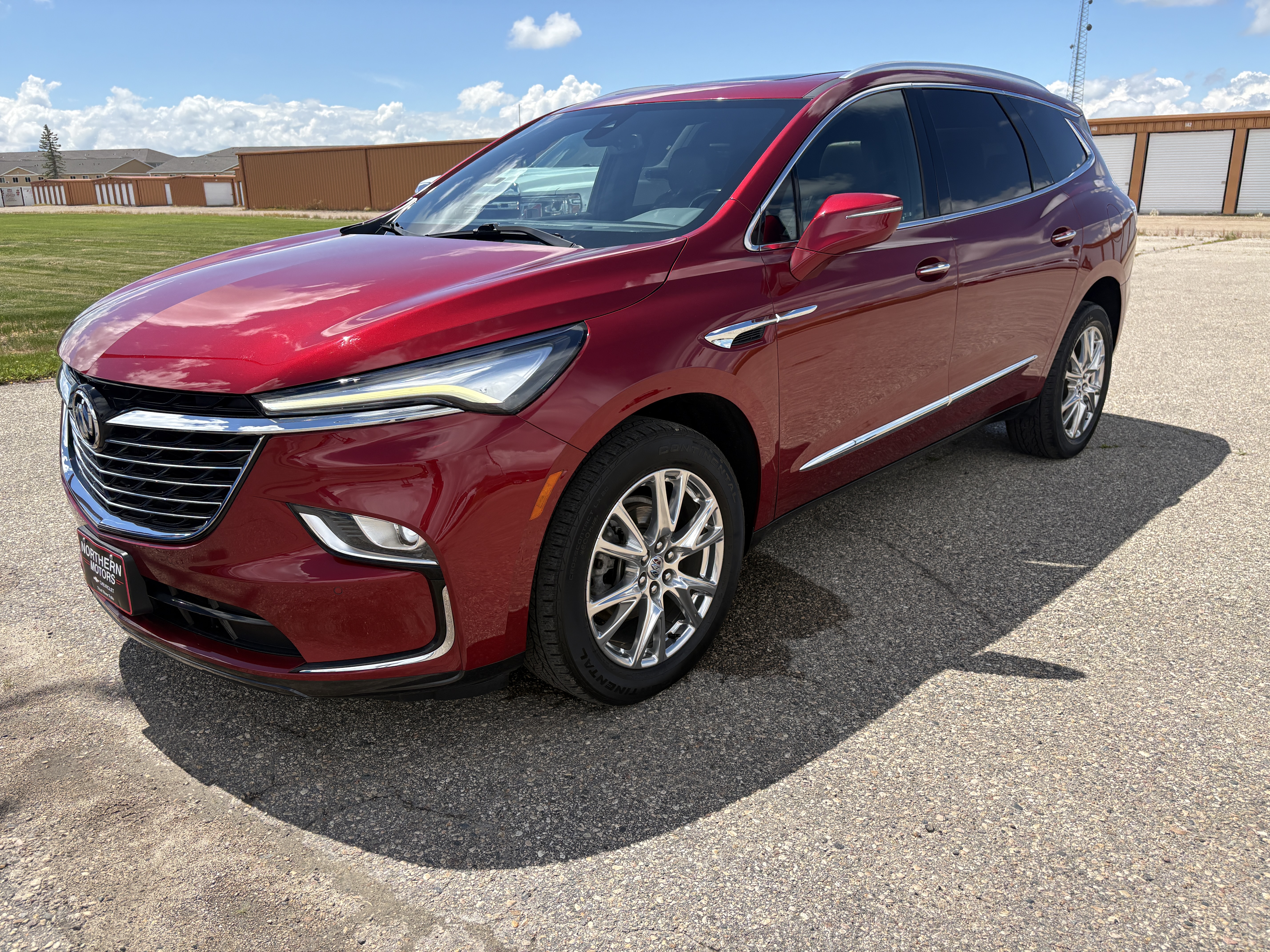 Used 2023 Buick Enclave Essence with VIN 5GAEVAKW9PJ231578 for sale in Thief River Falls, Minnesota