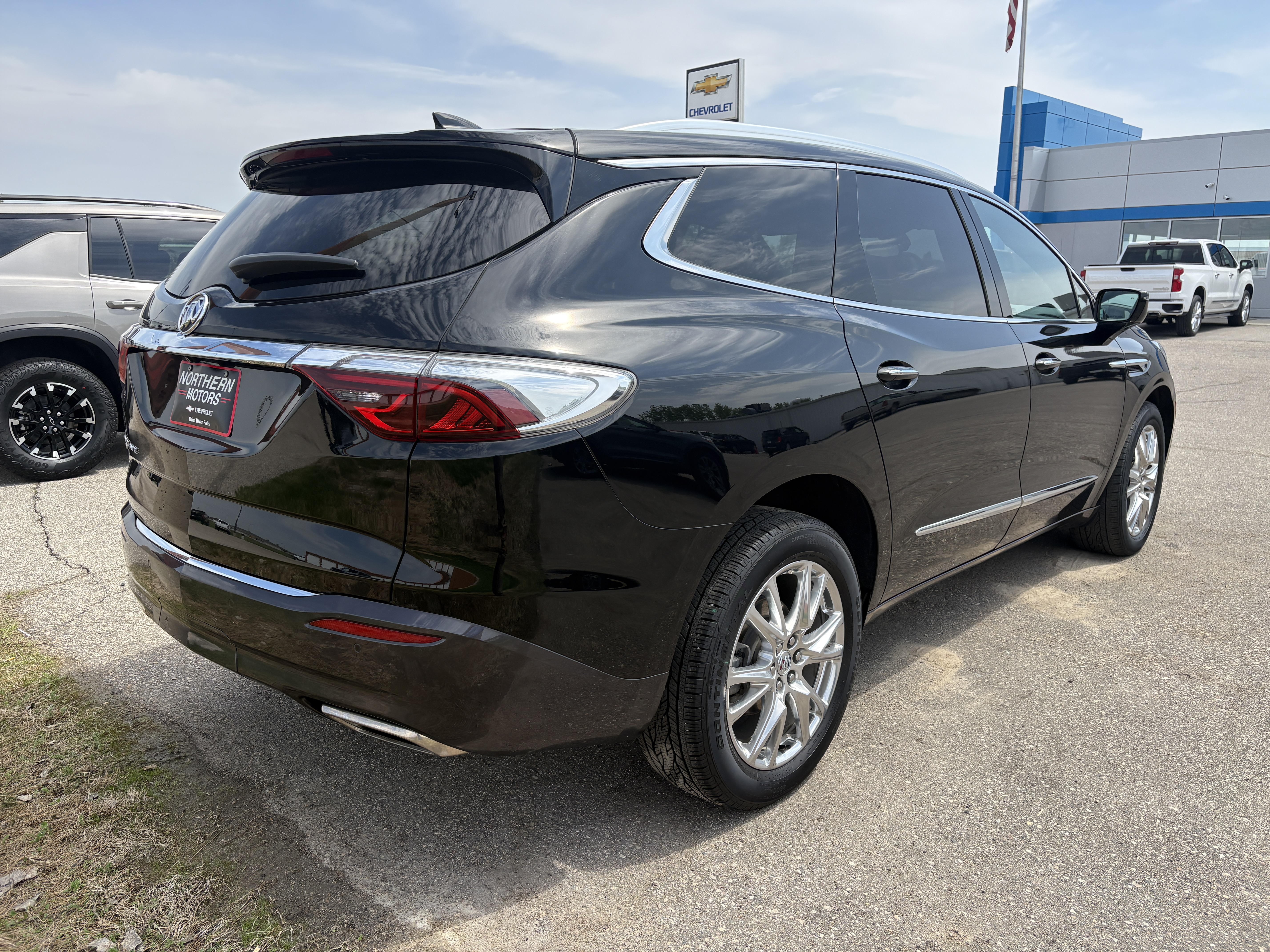 Used 2023 Buick Enclave Essence with VIN 5GAEVAKWXPJ202655 for sale in Thief River Falls, Minnesota