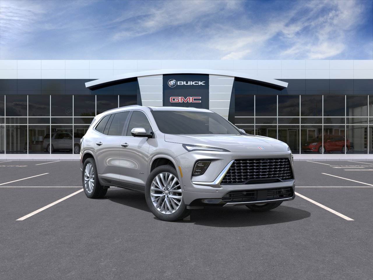 Moonstone Gray Metallic 2026 Buick Enclave Avenir AWD SUV / Crossover Four-Wheel Drive