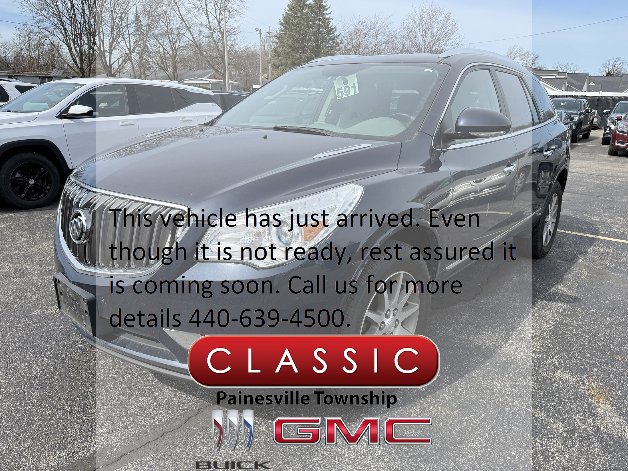 DARK SAPPHIRE BLUE METALLIC 2017 Buick Enclave Convenience FWD SUV / Crossover Front-Wheel Drive