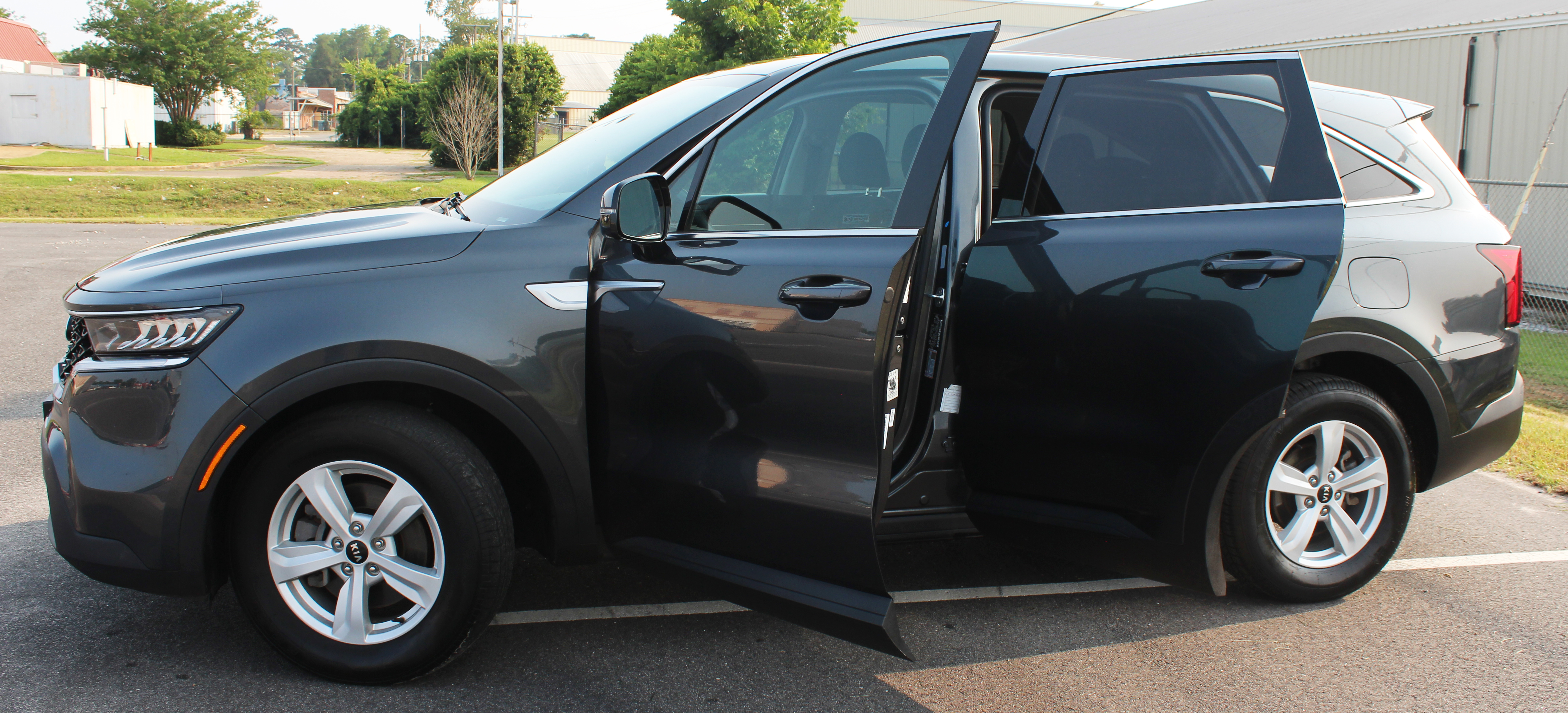 Used 2021 Kia Sorento LX with VIN 5XYRG4LCXMG054387 for sale in Blakely, GA