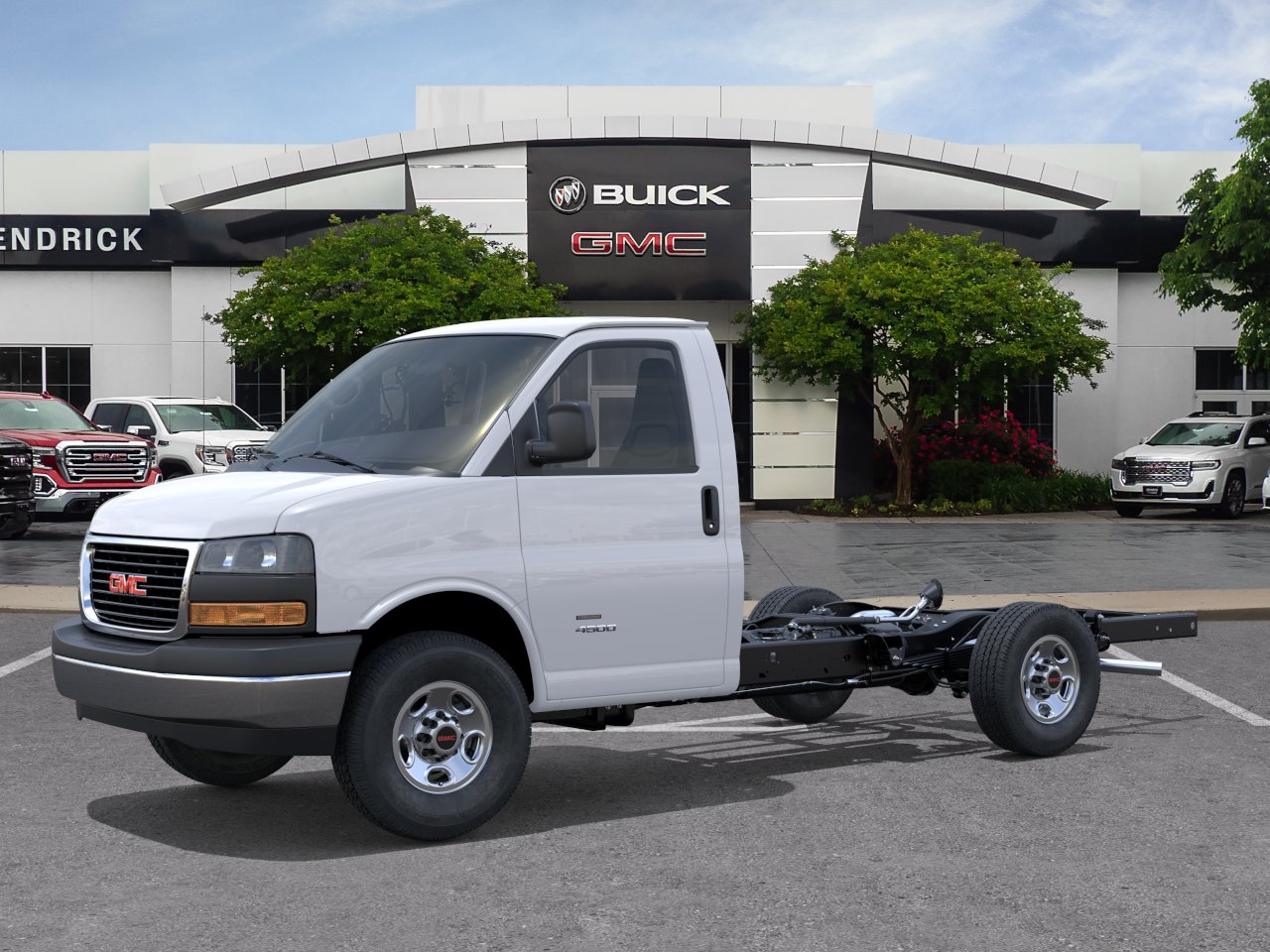 New 2026 Summit White GMC 1WT image 27