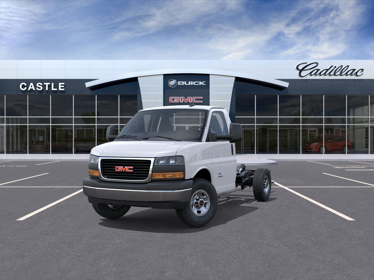 New 2025 Summit White GMC 1WT image 44