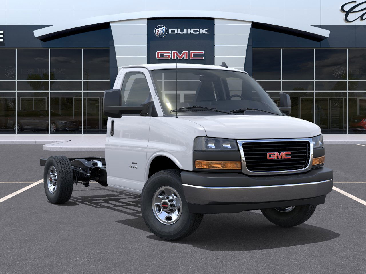 New 2025 Summit White GMC 1WT image 43