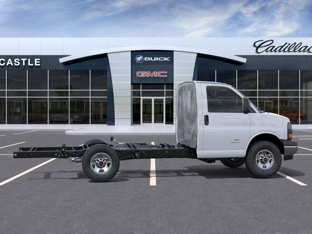 New 2025 Summit White GMC 1WT image 41
