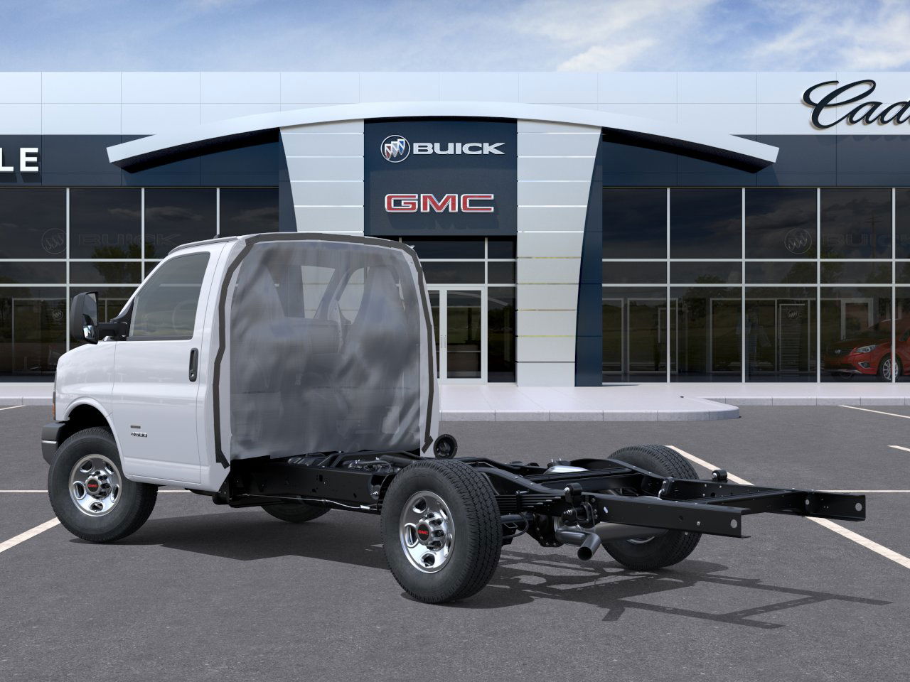 New 2025 Summit White GMC 1WT image 39