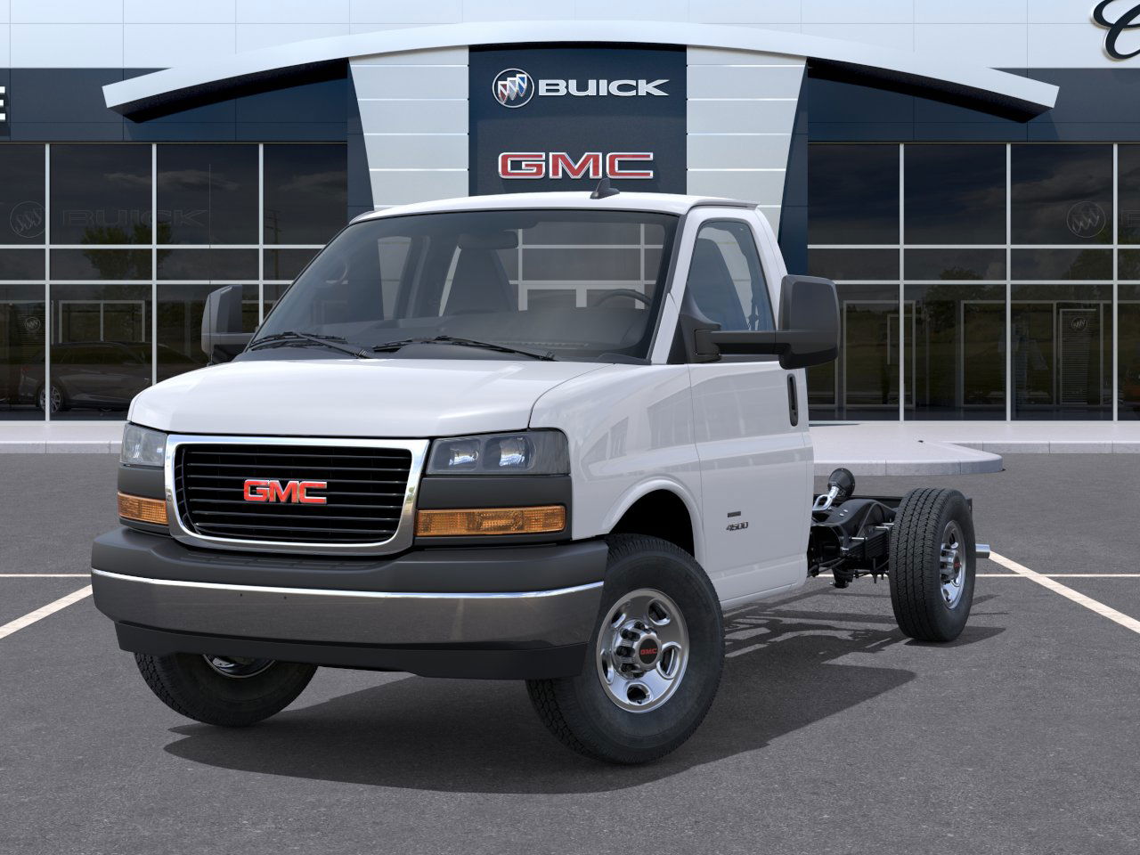 New 2025 Summit White GMC 1WT image 42