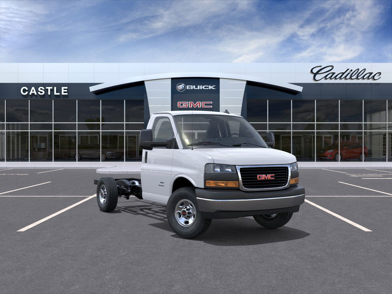 New 2025 Summit White GMC 1WT image 37