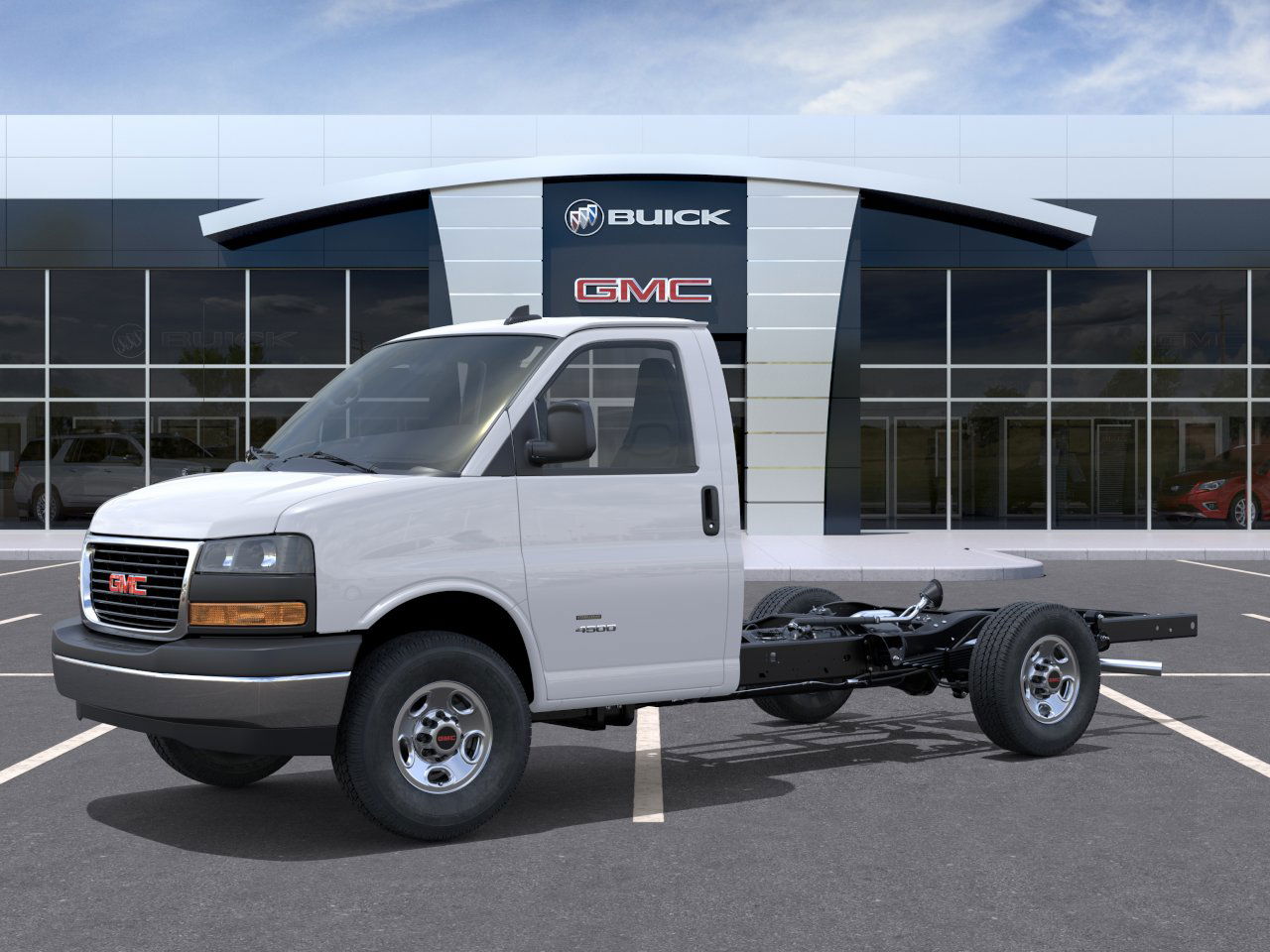 New 2025 Summit White GMC 1WT image 26