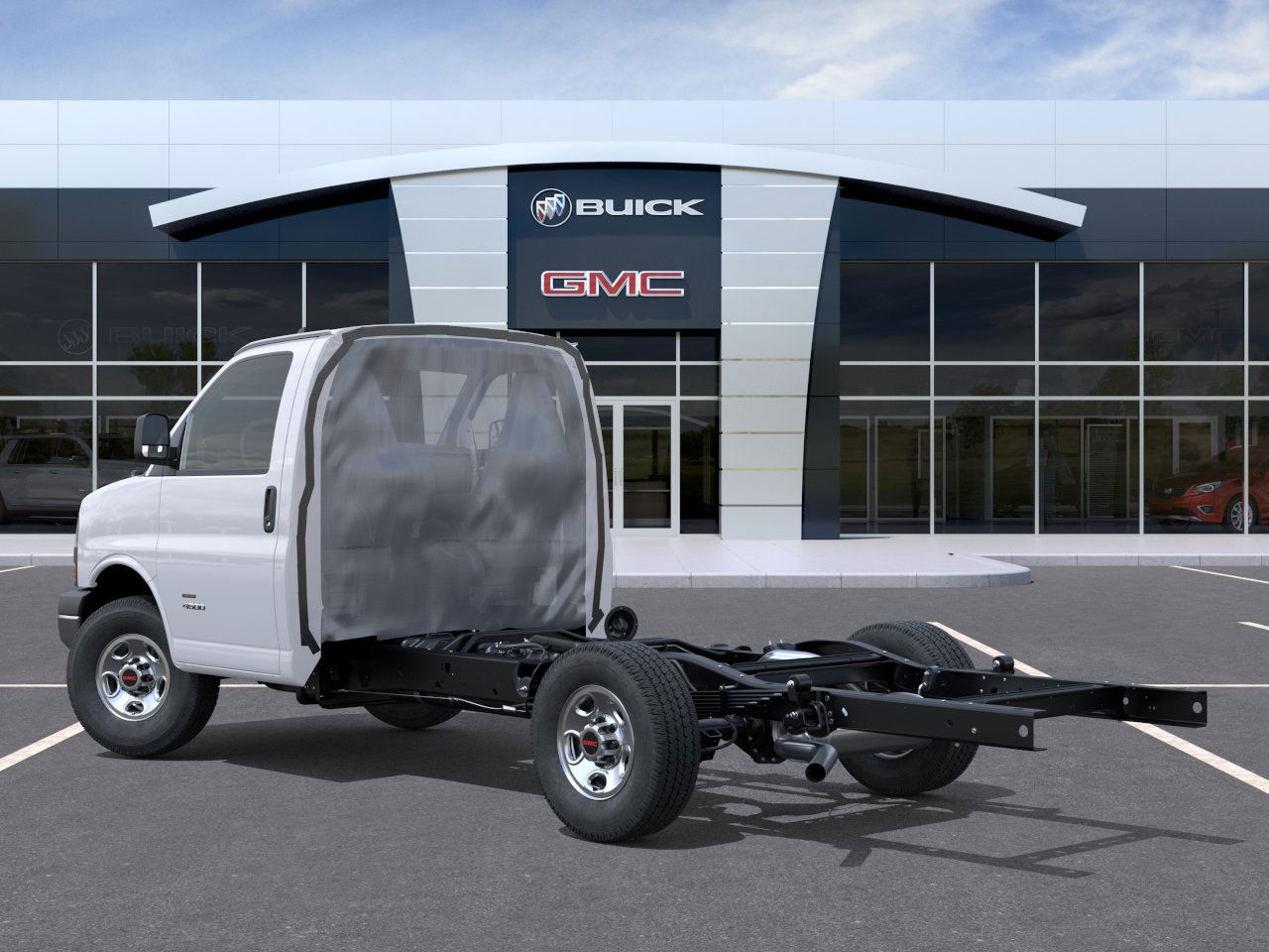 New 2025 Summit White GMC 1WT image 27