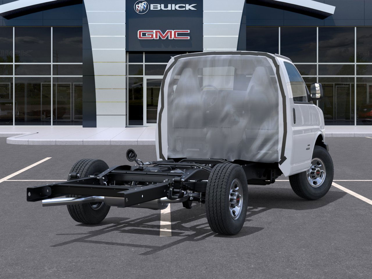 New 2025 Summit White GMC 1WT image 28