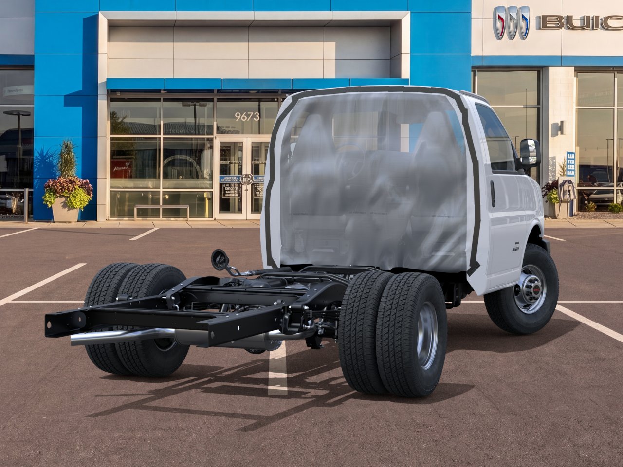 New 2025 Summit White GMC 1WT image 28