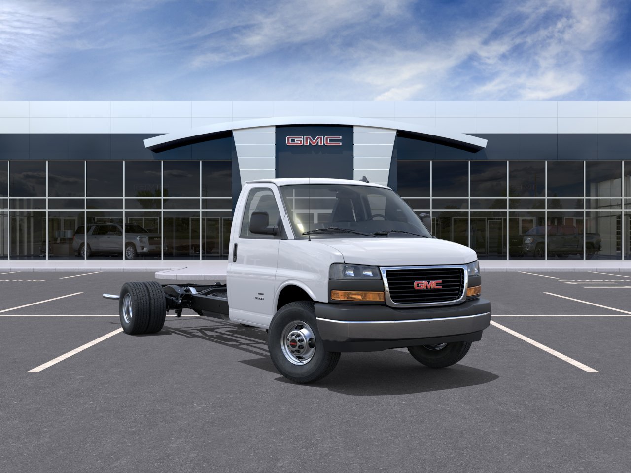 New 2025 Summit White GMC 1WT image 25