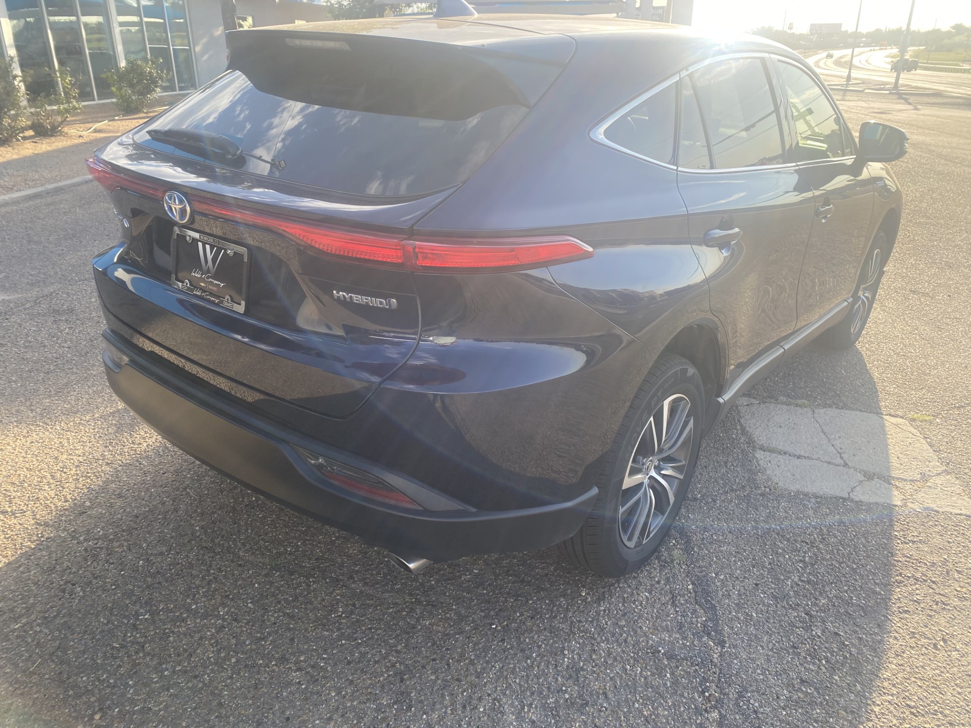 Used 2021 Blue Toyota LE image 8