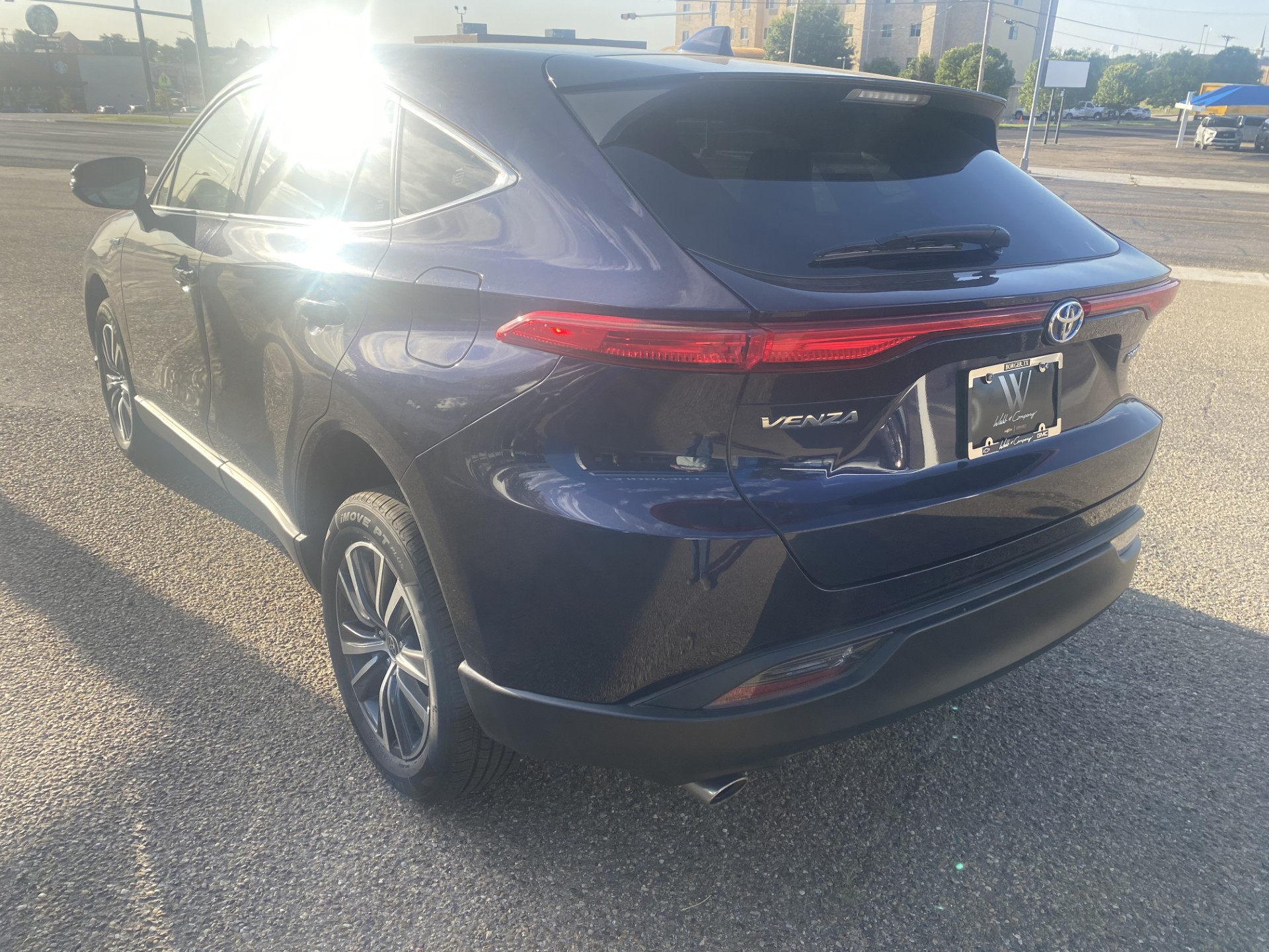 Used 2021 Blue Toyota LE image 6