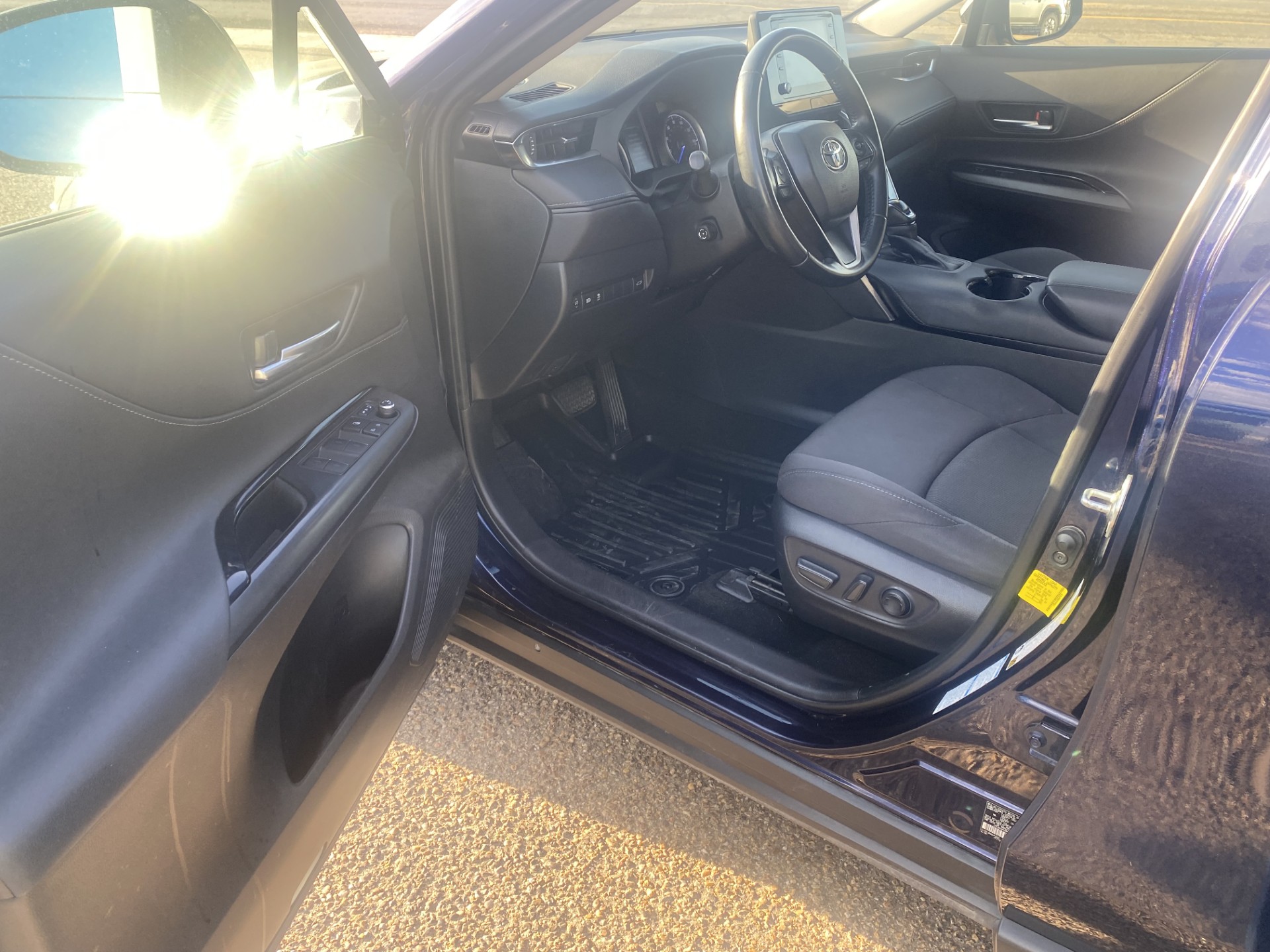 Used 2021 Blue Toyota LE image 9