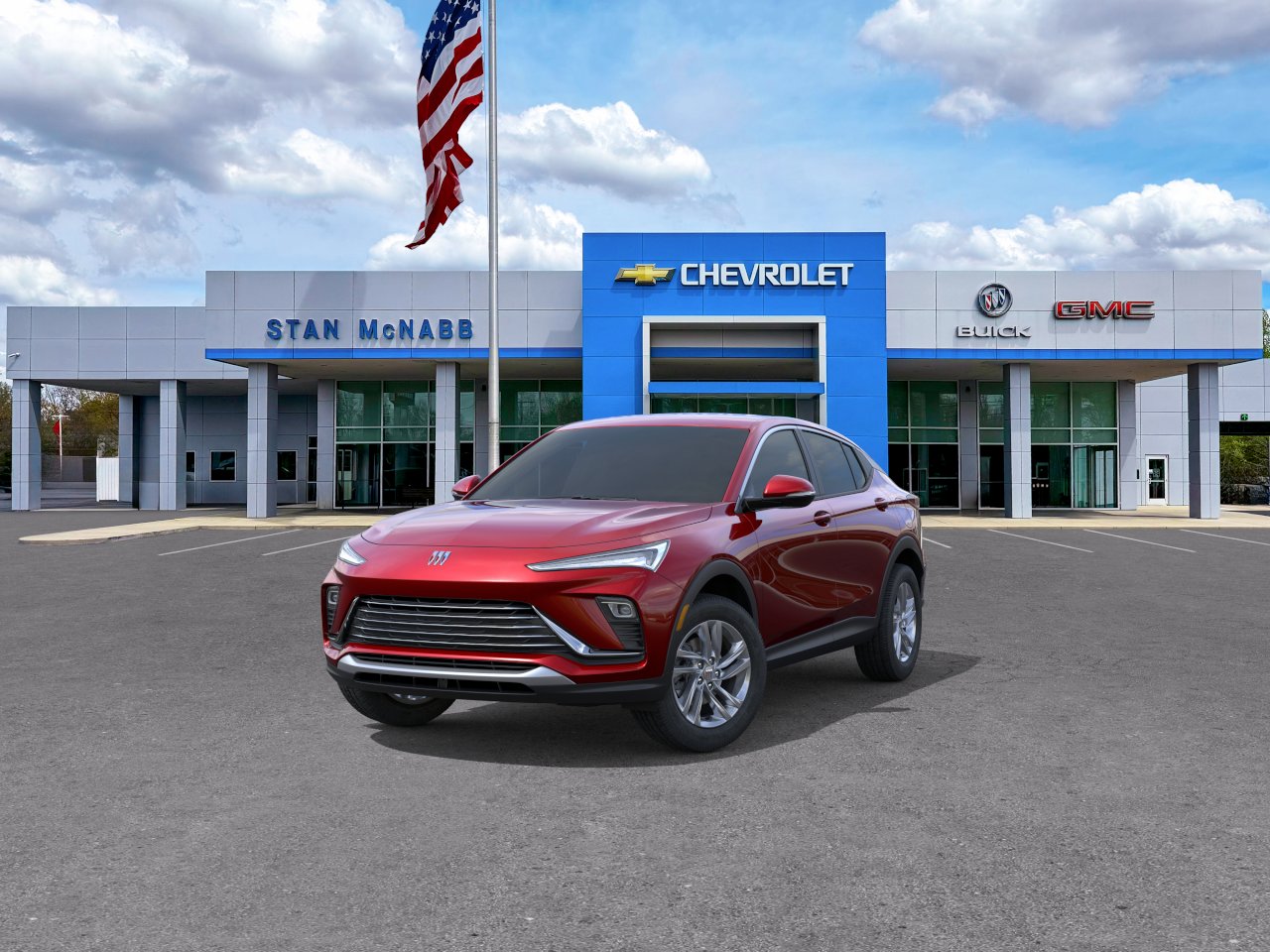New 2026 Brilliant Red Buick Preferred image 32