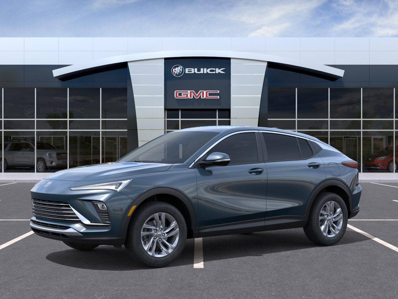 New 2026 Ocean Blue Metallic Buick Preferred image 2