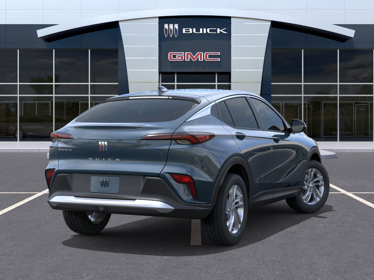 Used 2026 Ocean Blue Metallic Buick Preferred image 4