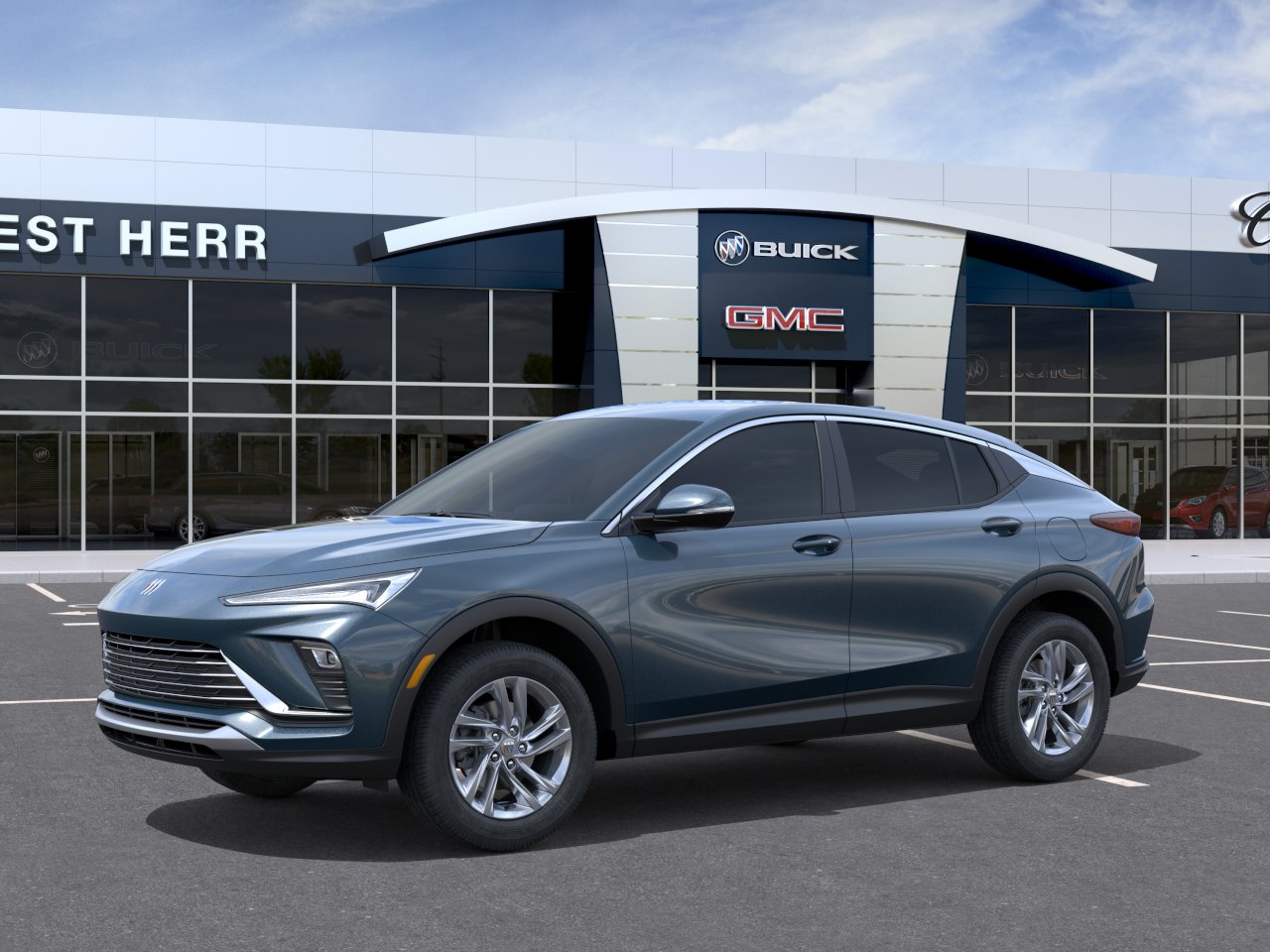 New 2026 Ocean Blue Metallic Buick Preferred image 2