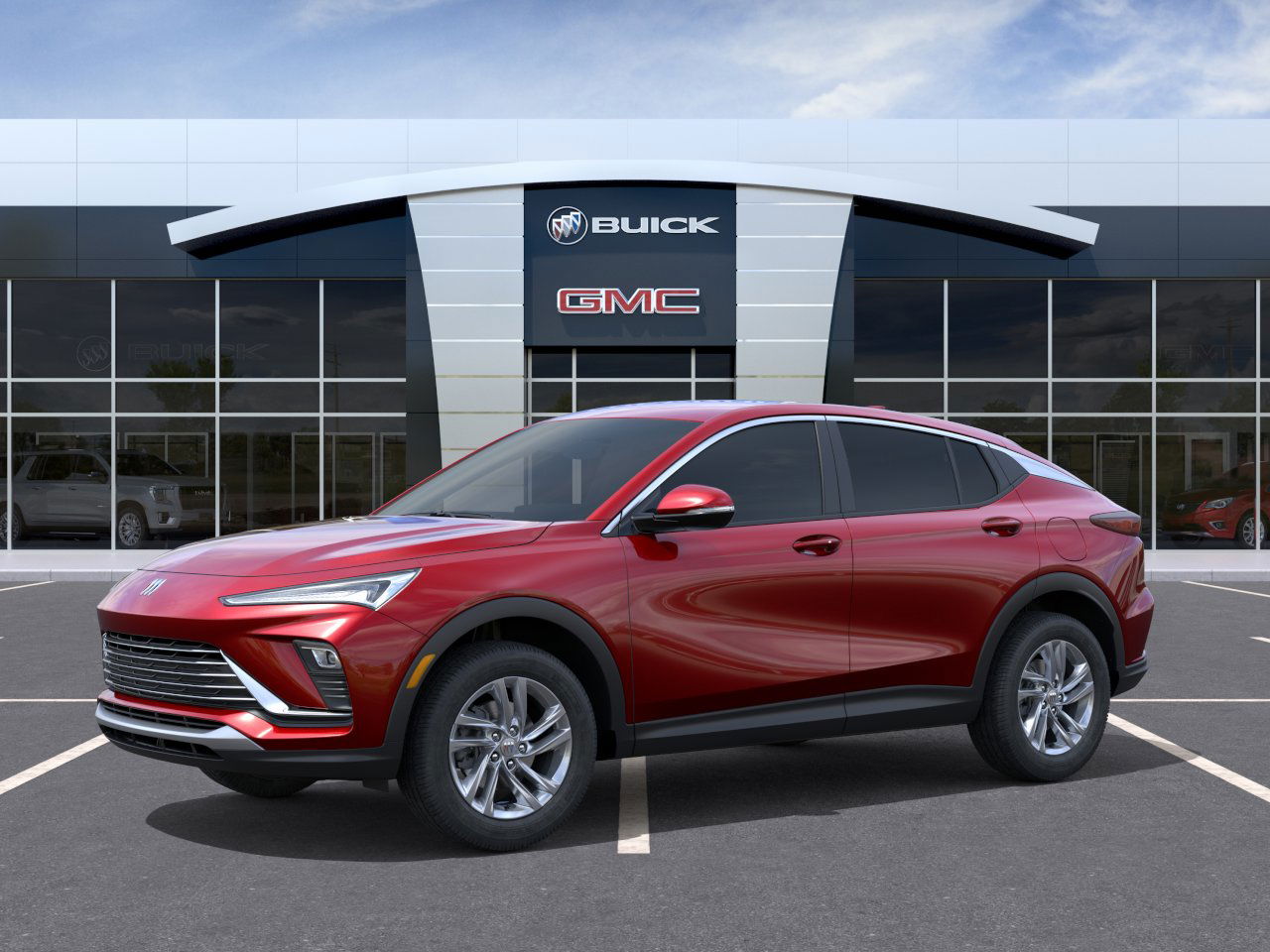 New 2026 Brilliant Red Buick Preferred image 26