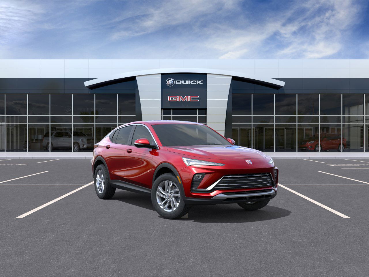 New 2026 Brilliant Red Buick Preferred image 25