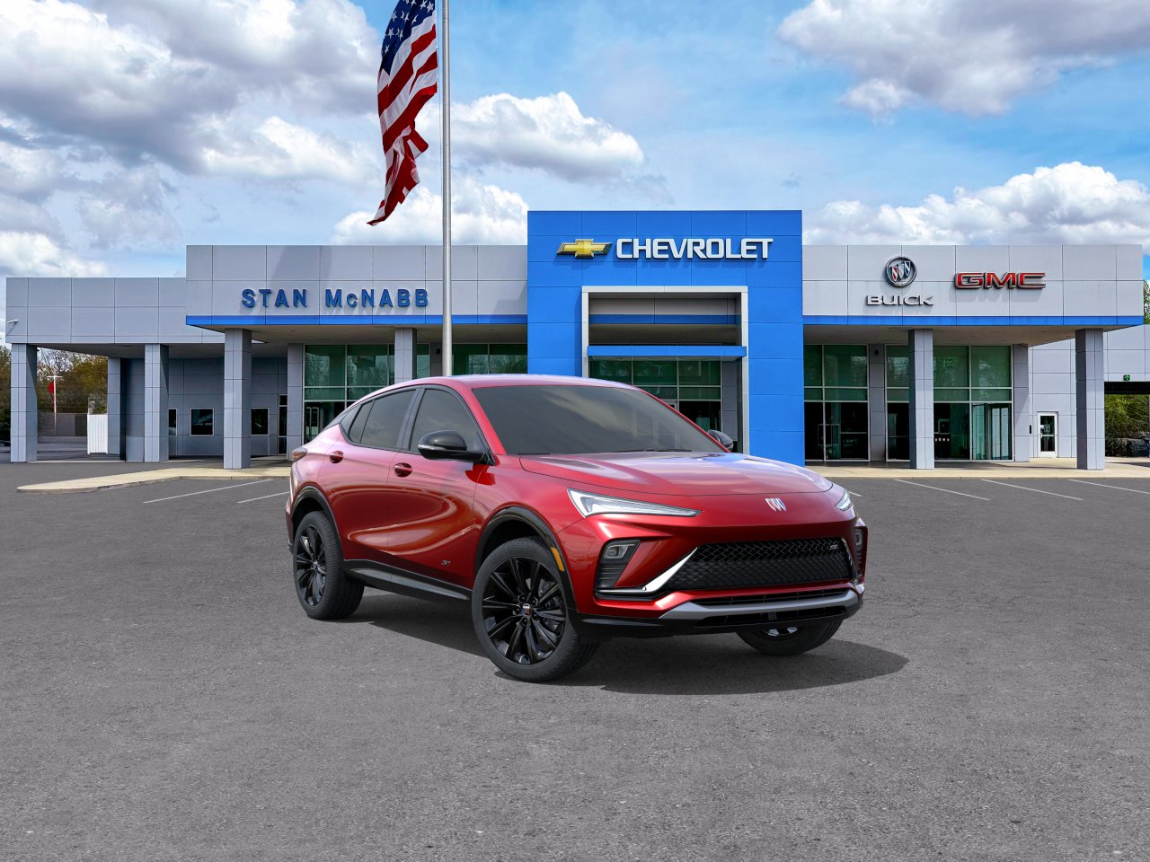 New 2026 Brilliant Red Buick Sport Touring image 25
