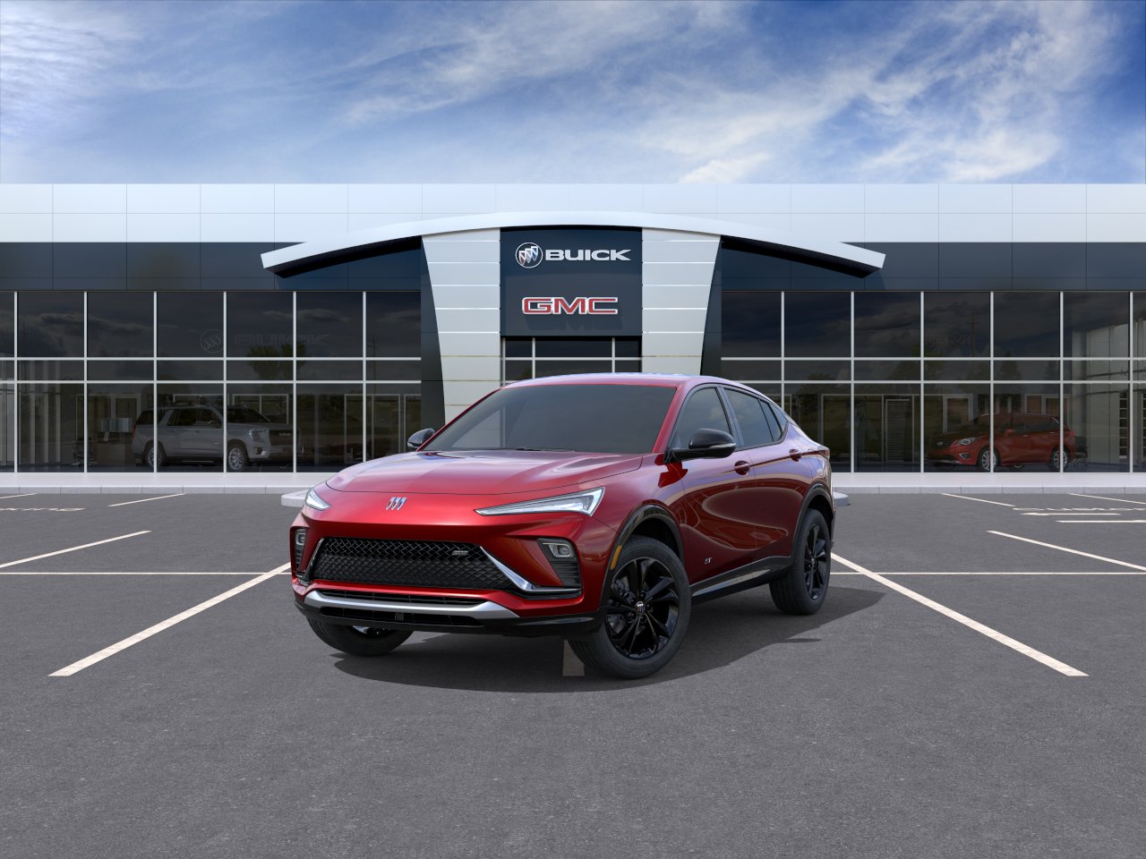 New 2026 Brilliant Red Buick Sport Touring image 8