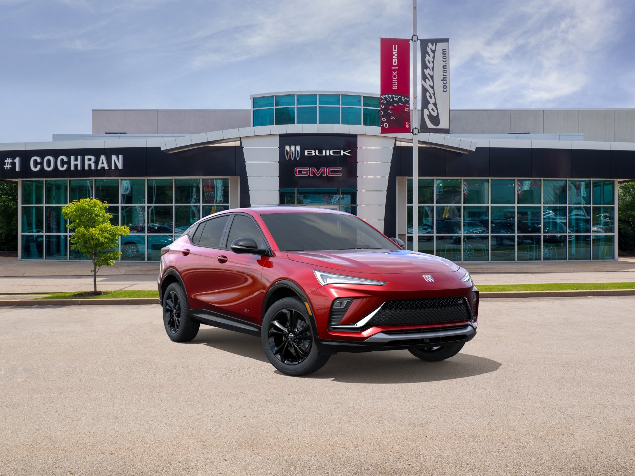 New 2026 Brilliant Red Buick Sport Touring image 25