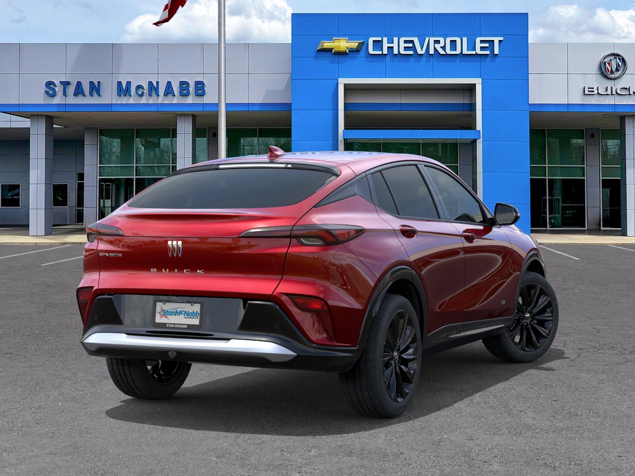 New 2026 Brilliant Red Buick Sport Touring image 28