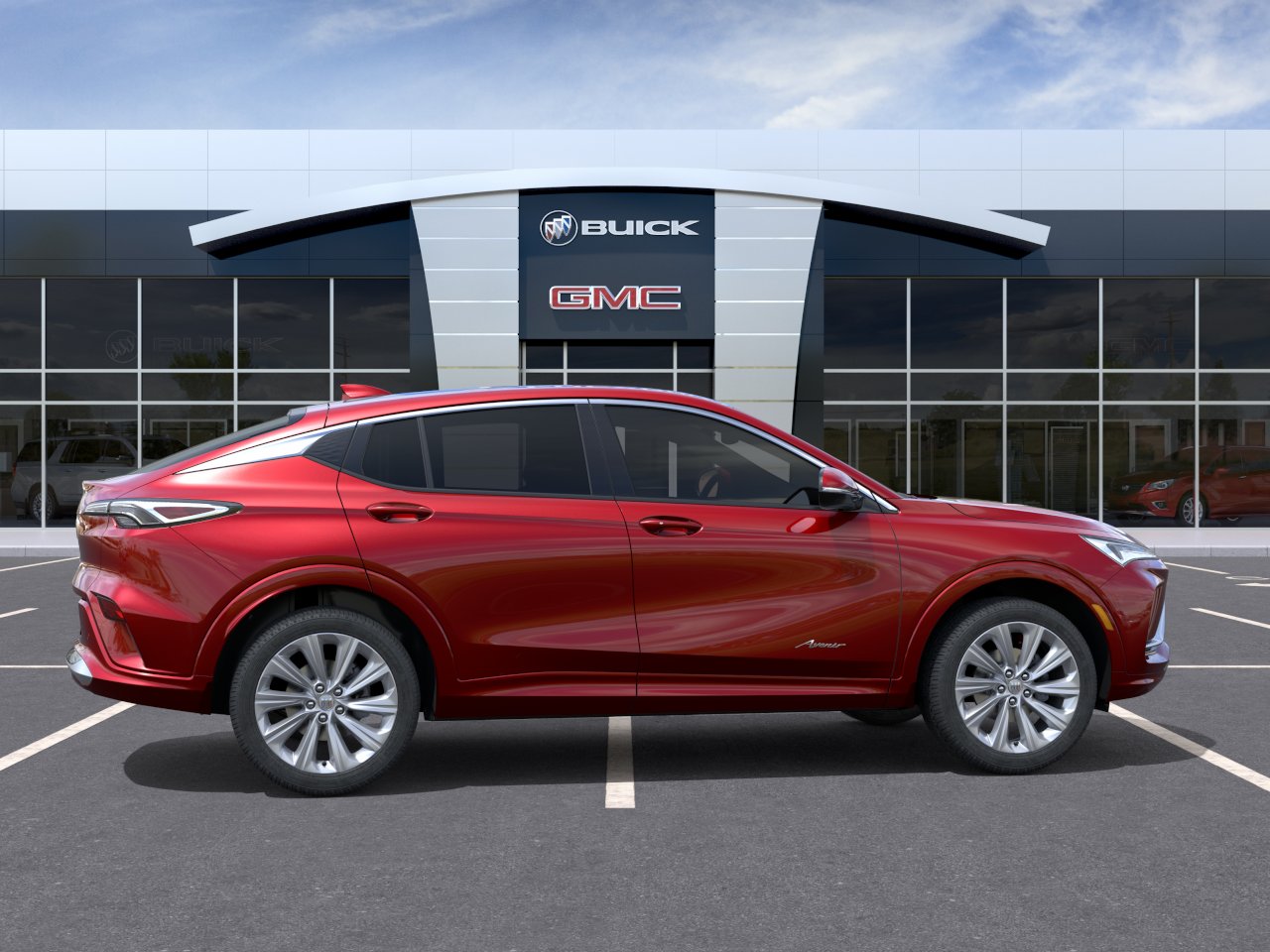 New 2026 Brilliant Red Buick Avenir image 5