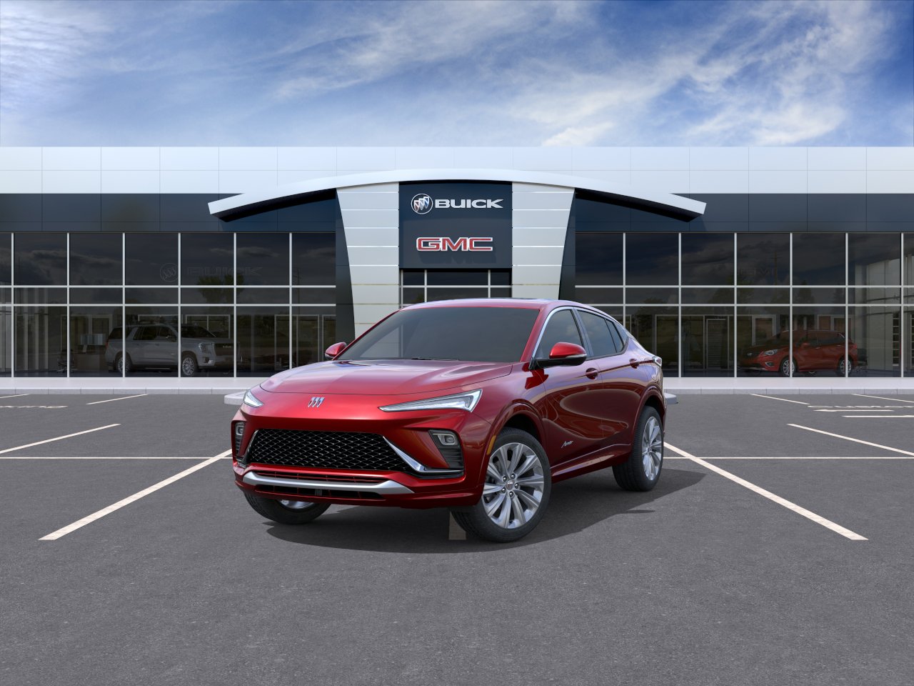 New 2026 Brilliant Red Buick Avenir image 8