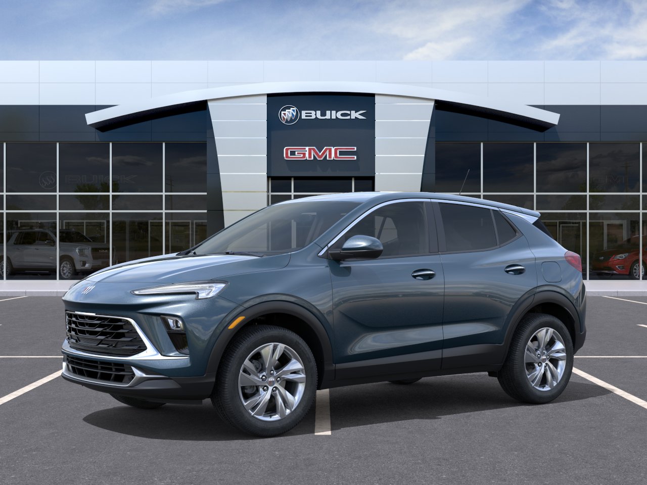 New 2026 Ocean Blue Metallic Buick Preferred image 2