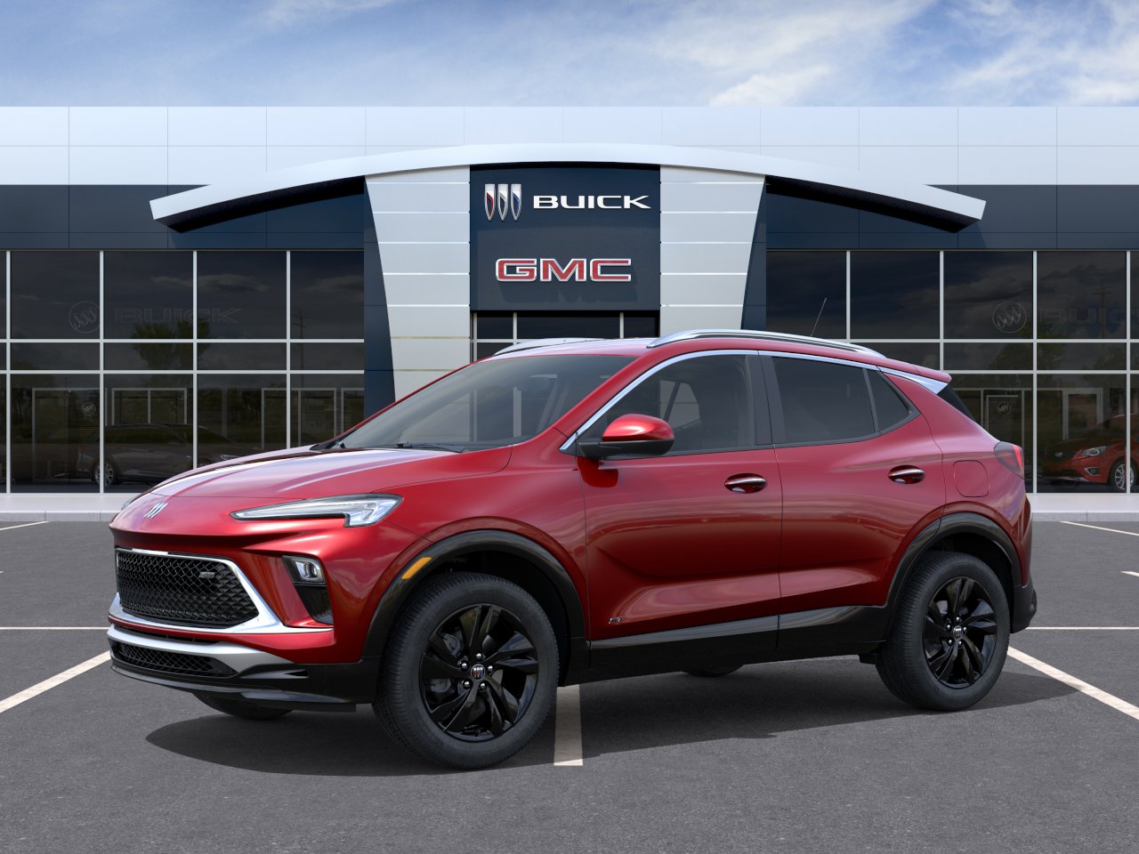 New 2026 Brilliant Red Buick Sport Touring image 26