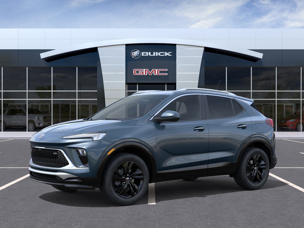 New 2026 Ocean Blue Metallic Buick Sport Touring image 2