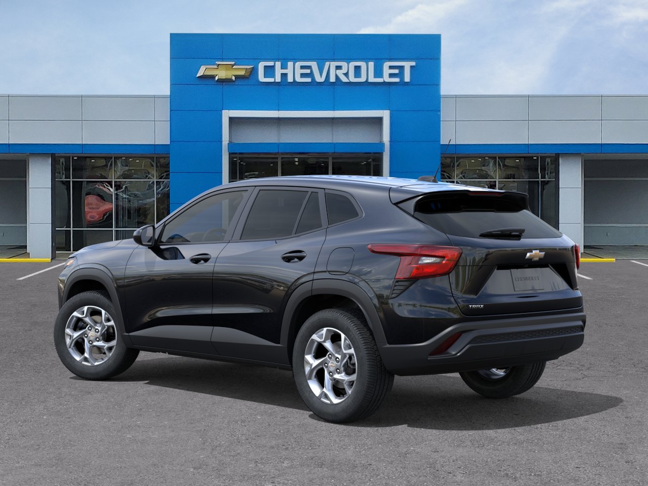 New 2026 Mosaic Black Metallic Chevrolet LS image 3