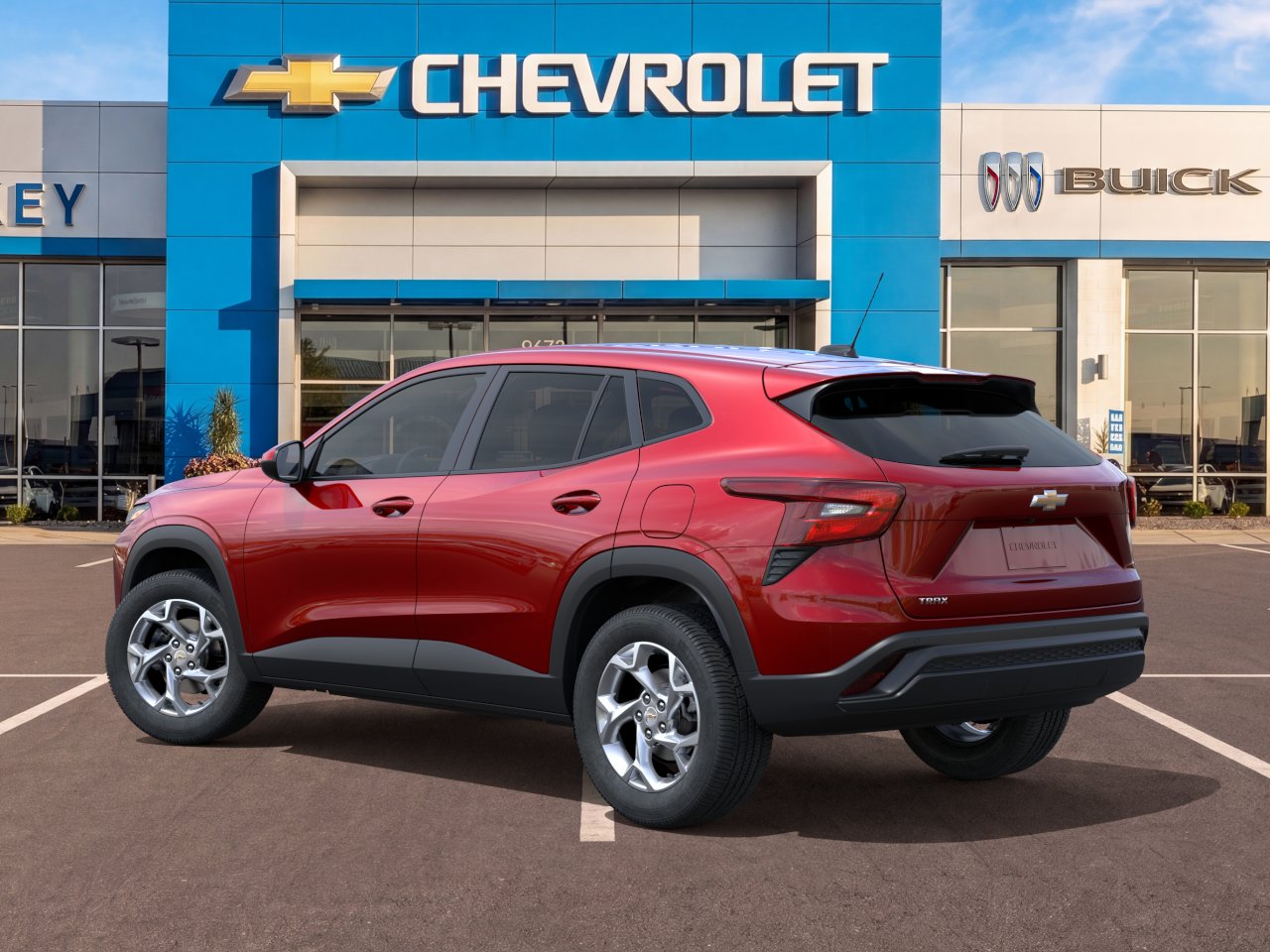 New 2026 Apex Red Chevrolet LS image 3