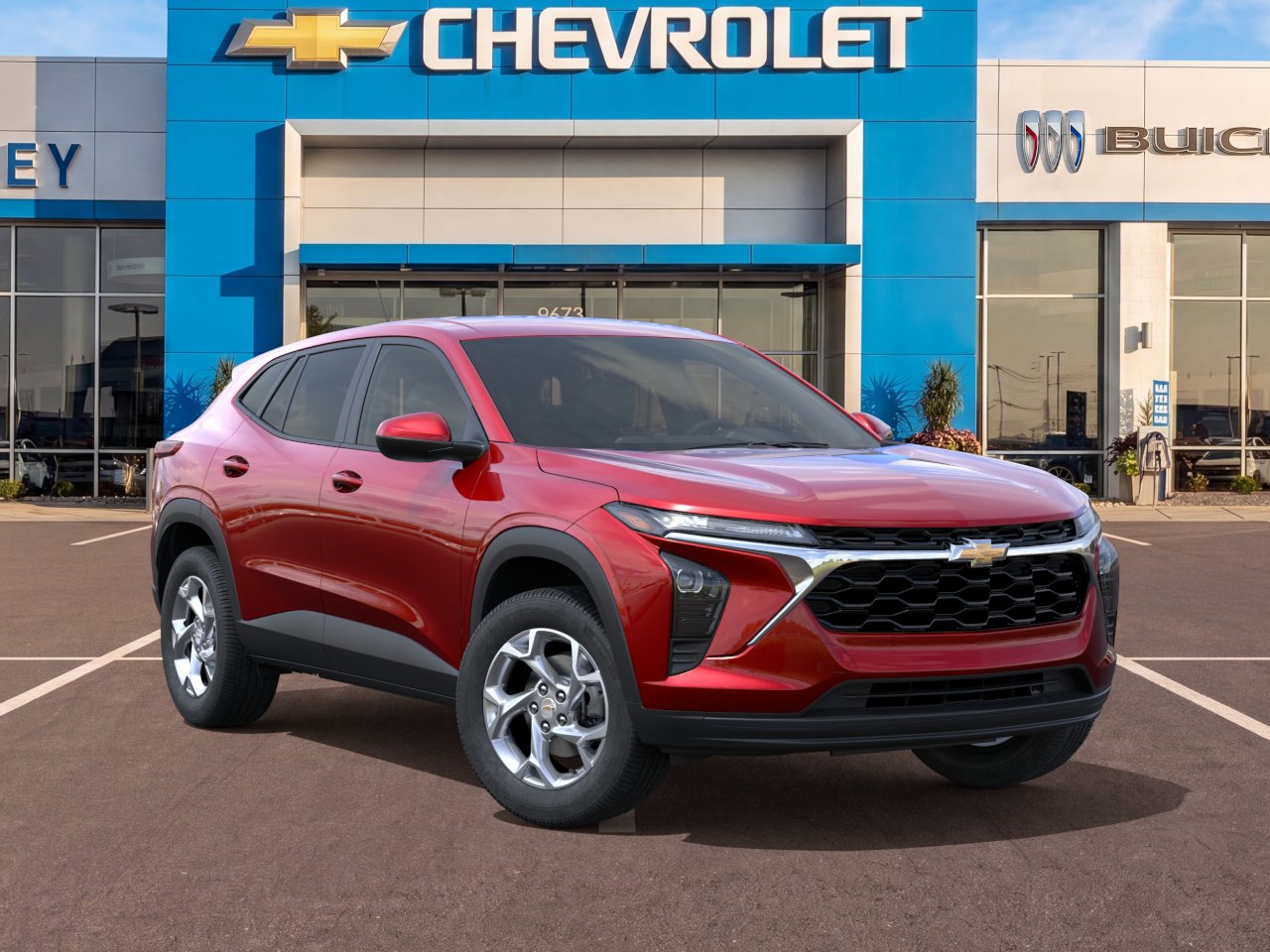 New 2026 Apex Red Chevrolet LS image 7