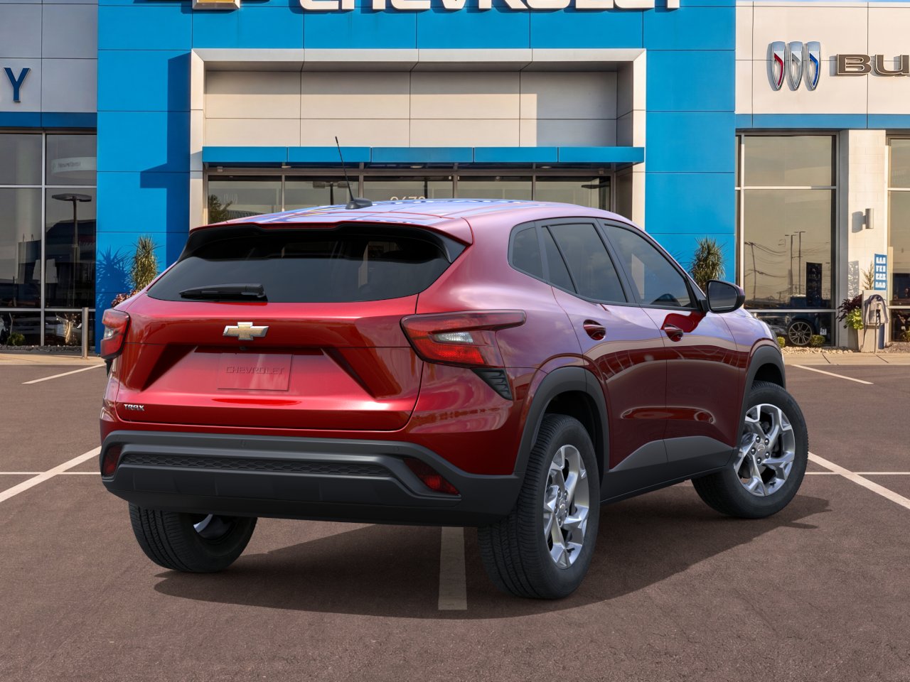 New 2026 Apex Red Chevrolet LS image 4