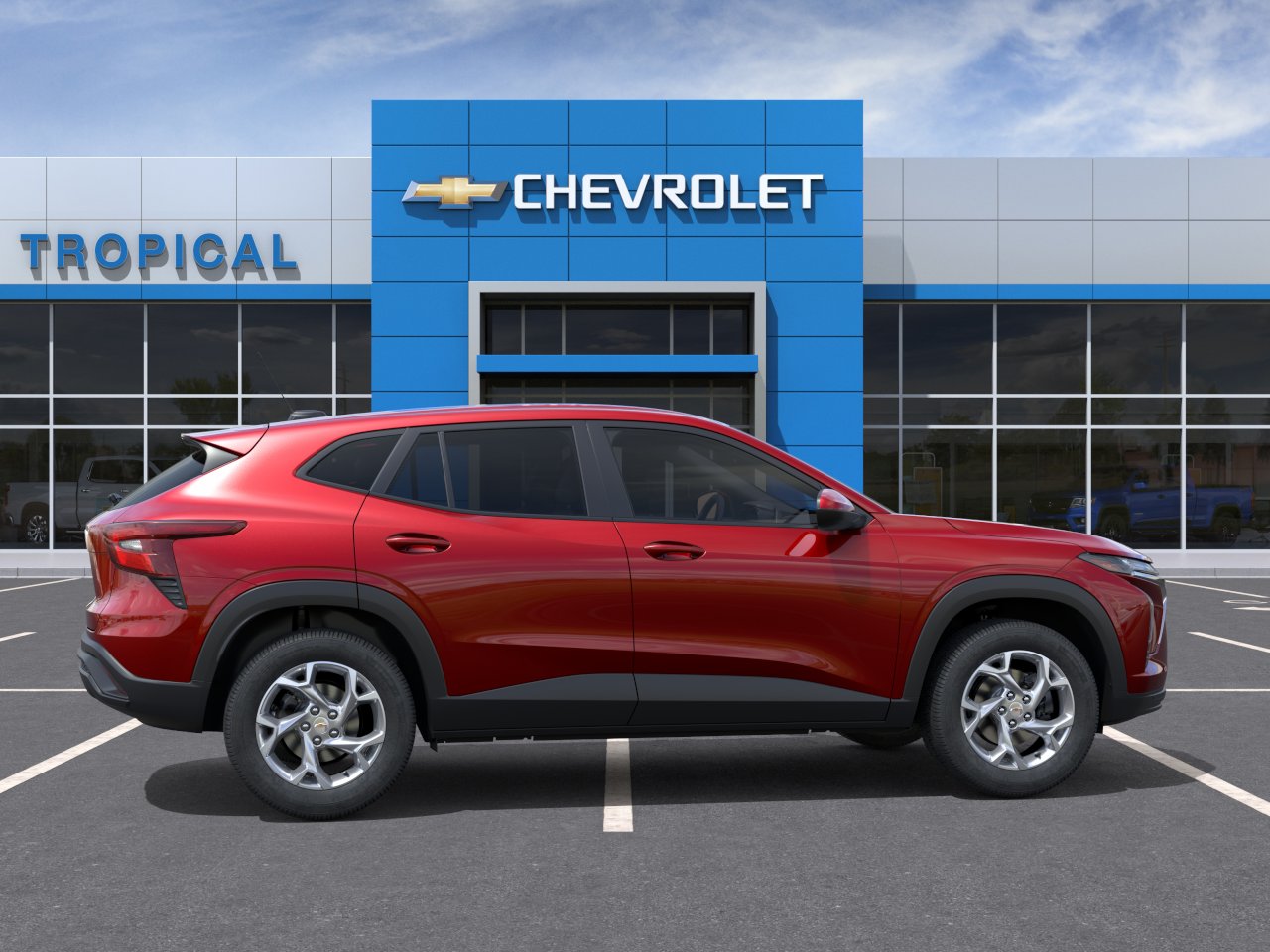 New 2026 Apex Red Chevrolet LS image 38